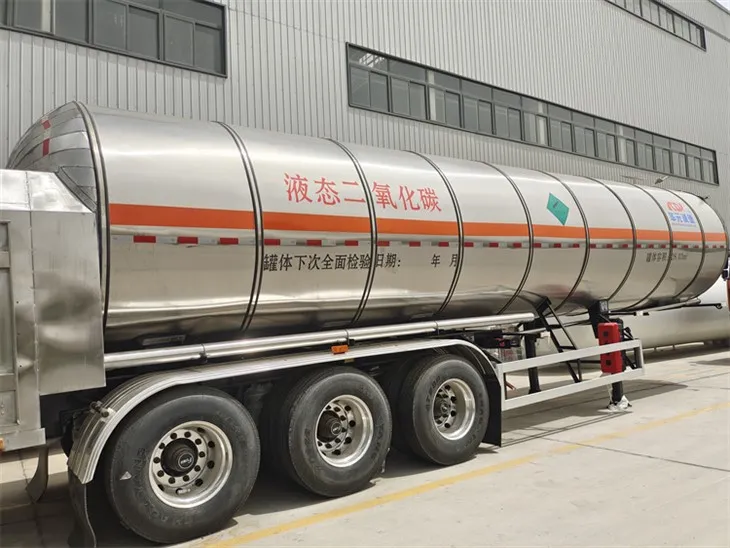CNCD Customized Co2 Trailer Semi Trailer For Sale